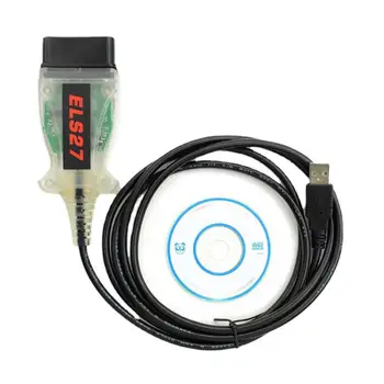 Автомобильный диагностический кабель Позволяет проводить полную диагностику OBD2 ELS27 для Ford ForMazda Lincoln ForMercury USB Кабели Интерфейс Диагностический инструмент