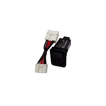 USB-адаптер для задних сидений автомобиля, зарядное устройство QC 3.0 D, разъем для быстрой зарядки Type C для Alphard Vellfire серии 30