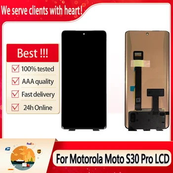 Оригинал для Motorola Moto S30 Pro XT2243-2 Замена ЖК-планшета в сборе для Motorola Edge 30 Fusion Screen Display