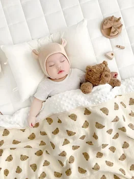 Персонализированное детское одеяло с милым мишкой, детские подарки для новорожденных мальчиков, отличный подарок, уютная шерсть, овечья шерсть, которую нелегко усадить