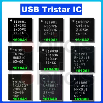 10шт Новый USB-Чип Tristar U2 IC 1618A0 1616A0 1614A1 1612A1 610A3B 1610A3 Для iPhone 14 13 12 Mini 11 Pro X XS Max 8 Plus 7 6 5