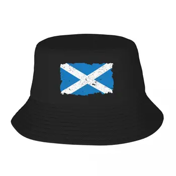 Новый винтажный флаг Шотландии - Ретро шотландский флаг, панама, шляпа для гольфа, походная шляпа, шляпы-буни, чайные шляпы, Женская кепка, мужская