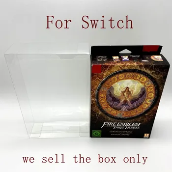 Прозрачная защитная коробка для переключателя NS для Fire Emblem: коробка для хранения ограниченной коллекции Three Houses, версия для ЕС, Коробка для хранения