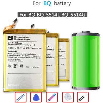 5000 мАч Батарея BQ5514L для BQ BQ-5514L BQ-5514G для micromax ACBPN50M03 Сотовый Телефон Batteria