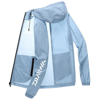 Новая Сверхлегкая Солнцезащитная одежда, костюм Рыбака для рыбалки, Летняя куртка, Кожаное пальто, Ветрозащитная толстовка с защитой от ультрафиолета для кемпинга