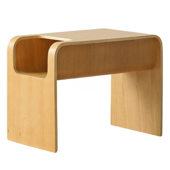 Креативные журнальные столики из массива дерева в скандинавском стиле, Современная мебель для гостиной, Домашний угловой стол, простой диван, приставной столик, шкаф для хранения вещей