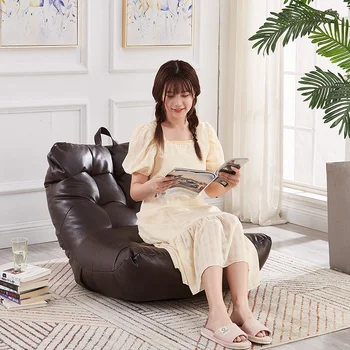 Японский Ленивый диван-мешок для фасоли Взрослые Женщины Современный диван для спальни Гостиная Большой Диван Да Согджорно Украшение интерьера