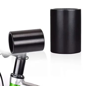 Прокладка передней вилки для черного велосипеда 28,6 мм, увеличивающая прочность велосипеда из алюминиевого сплава, Шайба для велоспорта, Распорка для руля, удлинение руля