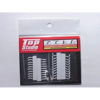 Top Studio TD23047 Соединения шлангов из смолы 1,6 мм (Большие) Набор деталей Ручной работы Набор моделей Ручной работы для взрослых Профессионалов