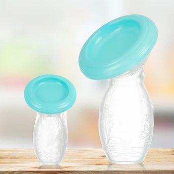 Ручной молокоотсос для кормления ребенка Partner Breast Collector Автоматическая коррекция грудного молока Силиконовые насосы без PP И BPA