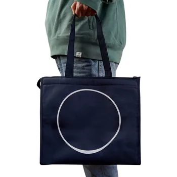 Сумки для ланча для женщин, изолированная многоразовая сумка для ланча с внутренним карманом, сумка для ланча для работы