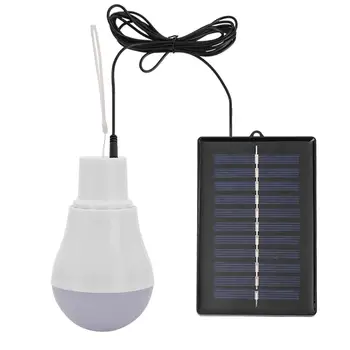 5 В 15 Вт 300 лм Портативная уличная лампа на солнечной энергии Лампа с низким энергопотреблением