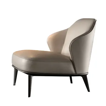 Современная мебель для дома Роскошное кожаное кресло для отдыха/Элитный диван-кресло/Стулья для гостиной
