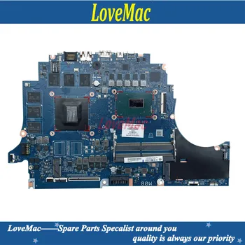 LoveMac DA0G3DMBCE0 Для материнской платы ноутбука HP Omen 15-DC L24332-601 L24332-001 с GTX1060 3GB I7-8750H CPU DDR4 Mainboard