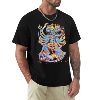 Футболка Kali, Kalika или Shyama Hindu Goddess, изготовленные на заказ футболки, спортивные рубашки, дизайнерские футболки для мужчин