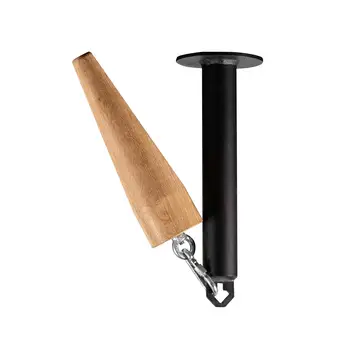 Загрузочный штырь с деревянной ручкой тренажер для подъема верхних конечностей для силовых тренировок в домашнем тренажерном зале