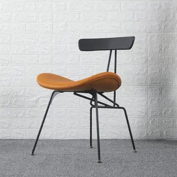 Маленькие стулья из ротанга Для кемпинга, Металлический садовый пол, Детский минималистичный стул, Плетеная уличная дизайнерская мебель Krzeslo Wiklinowe