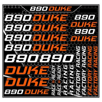 Для Ktm Duke 890 Комплект наклеек Наклейка с логотипом