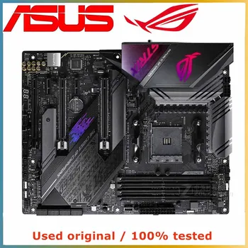 Для AMD X570 Для ASUS ROG STRIX X570-E Материнская плата игрового компьютера AM4 DDR4 128G Настольная Материнская плата M.2 NVME USB PCI-E 3,0x16