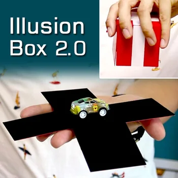 Иллюзионная коробка 2.0 Волшебный трюк Игрушечный автомобиль, появляющийся в пустой коробке Крупным планом Иллюзионный трюк Ментализм Объект, создающий Исчезающую магию